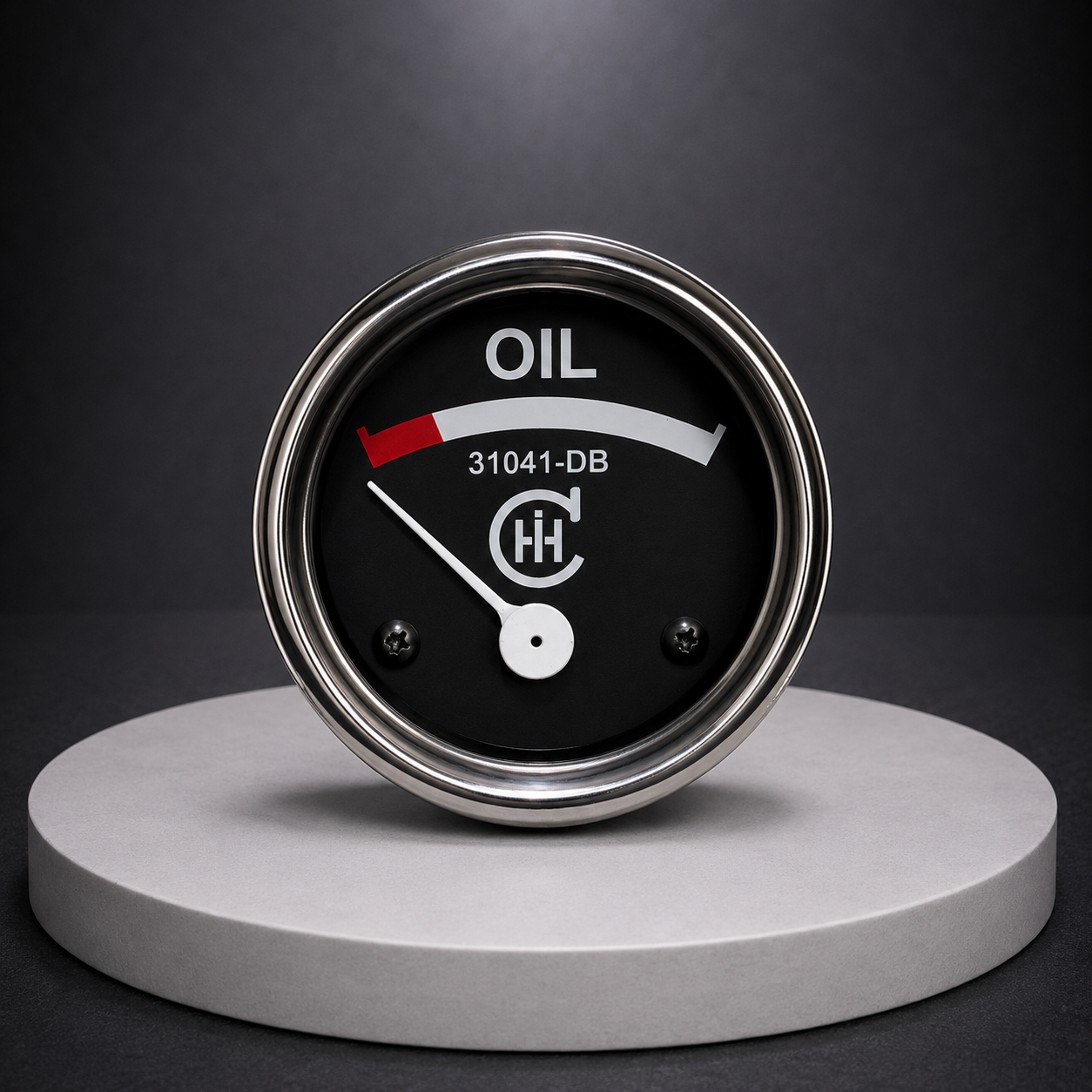 I H Tractor Oil Pressure Gauge
